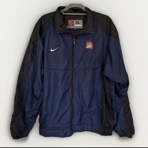 VTG Nike Team Final Four 2000 Windbreaker Jacket XL Blue Black NCAA Indianapolis